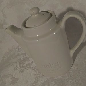 Vintage Hall Pottery Sanka Decaf Pot